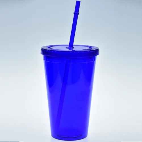 Promotional Reusable Tumblers Cups with Straw ELTM-01